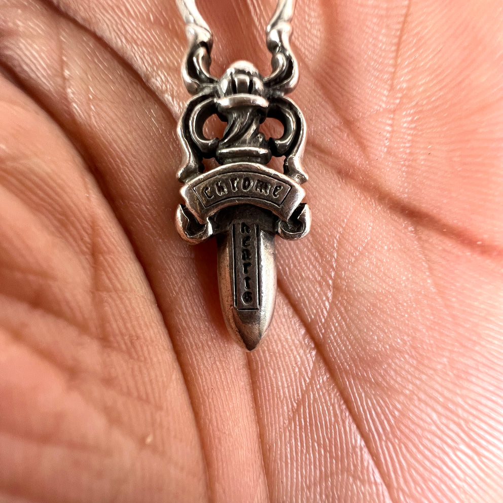 Chrome Hearts Zipper Dagger Pendent