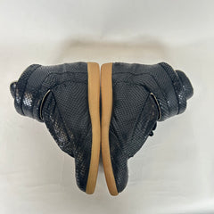Maison Margiela Black Python Leather Futures High Size 41
