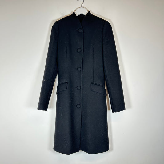 Proenza Schouler Black Wool Peacoat Size 2