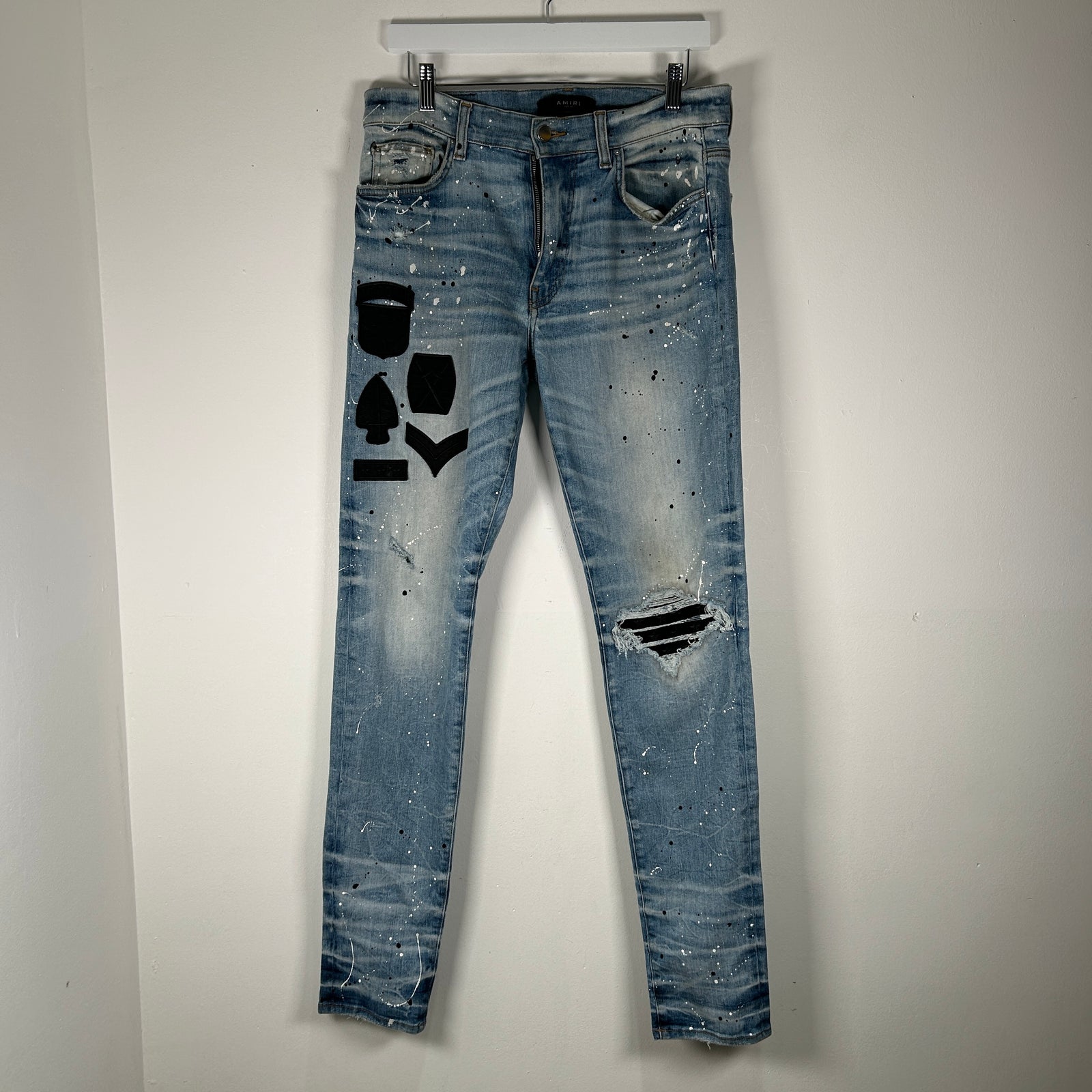 Amiri Military Patch Jeans Size 33