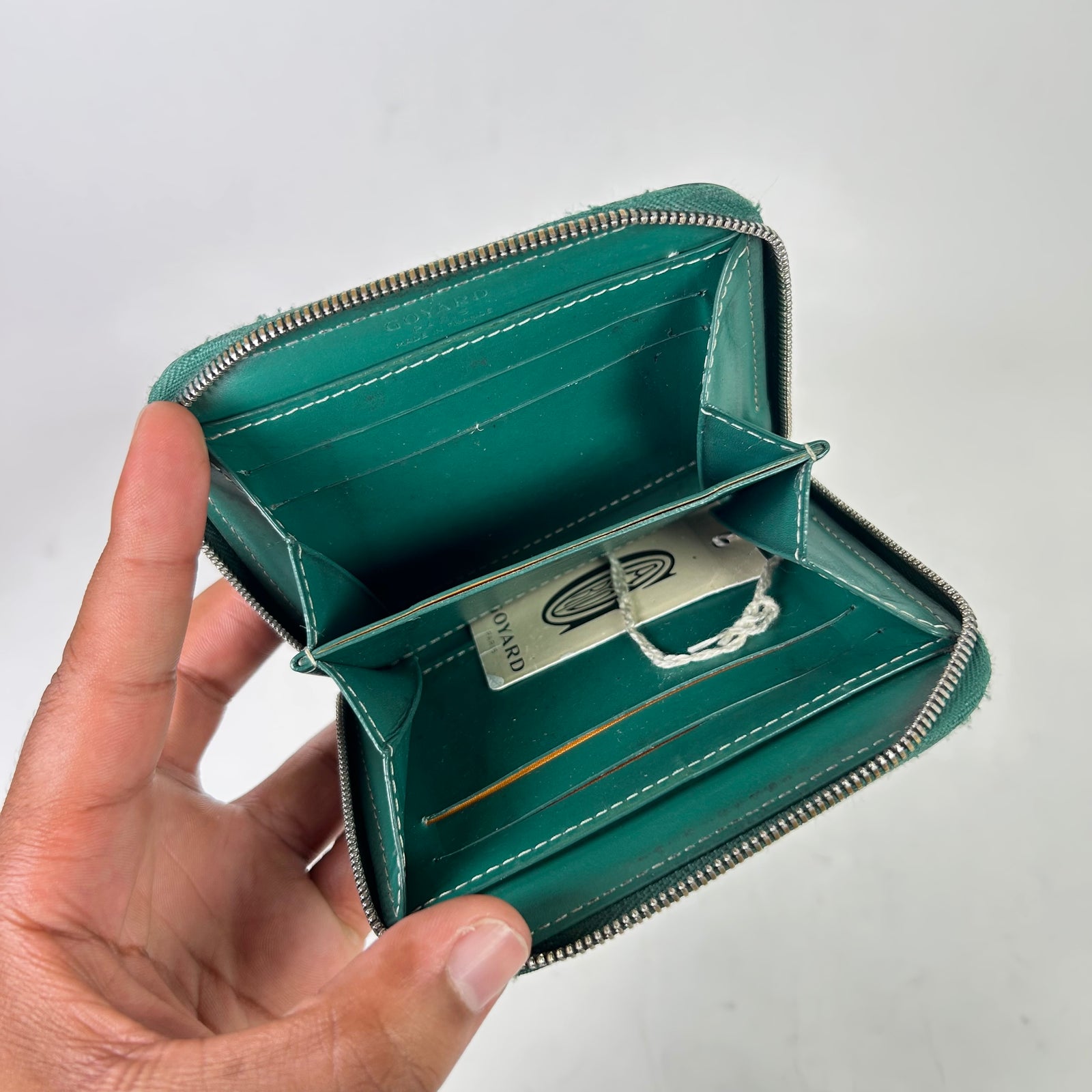 Goyard Matignon Zip-Around Wallet