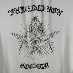 Balenciaga ‘Free Your Mind’ Graphic White Hoodie Size S