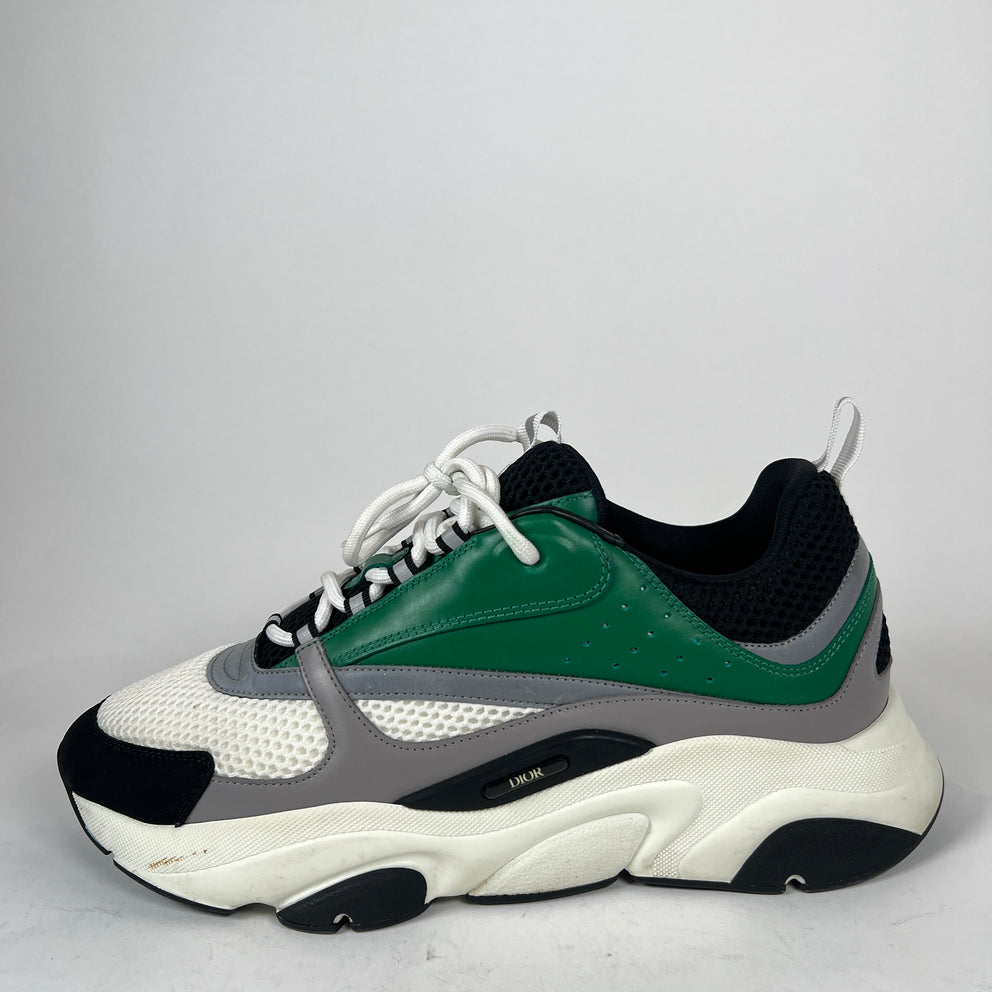 Dior B22 Green/White Sneaker Size 46