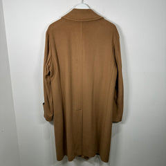 Burberry Cashmere Khaki Trench Coat Size M