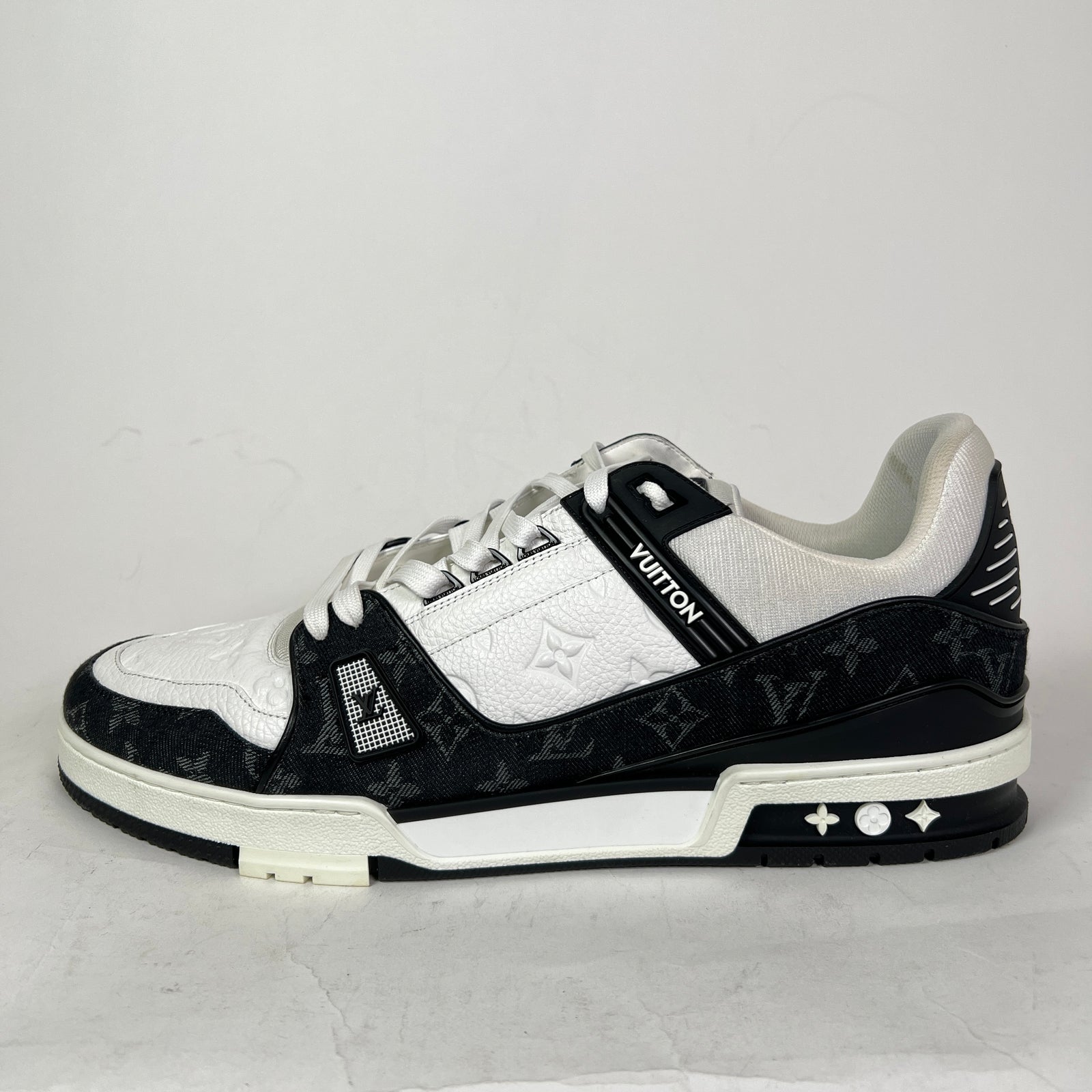 Louis Vuitton Denim Monogram LV Trainers