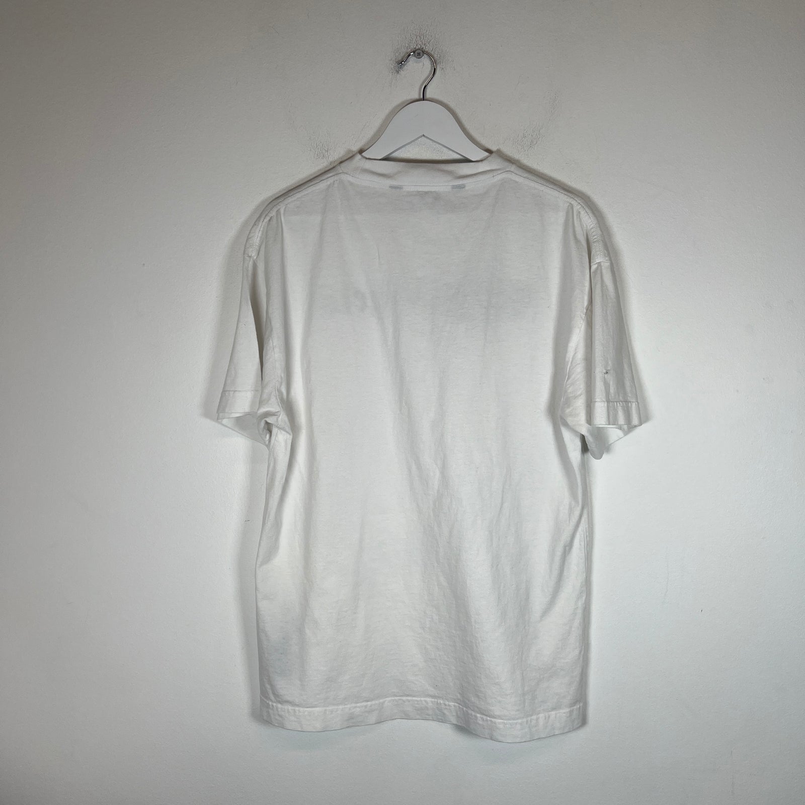 Palm Angels White Sprayed Logo T-shirt Size L