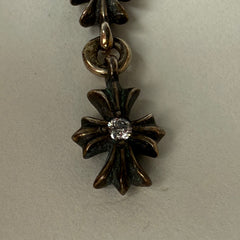 Chrome Hearts Tiny E .925 Diamond Earring