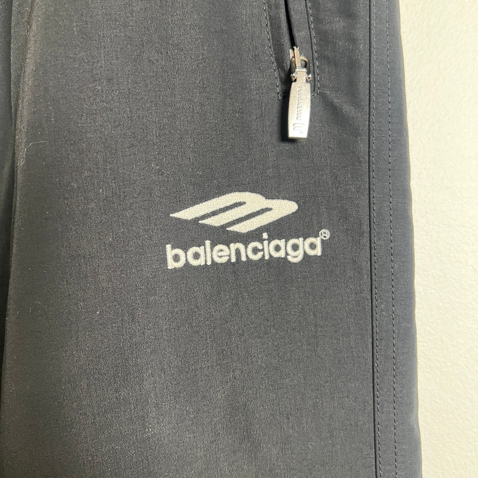Balenciaga Black 3B Sports Icon Track Pants Size M