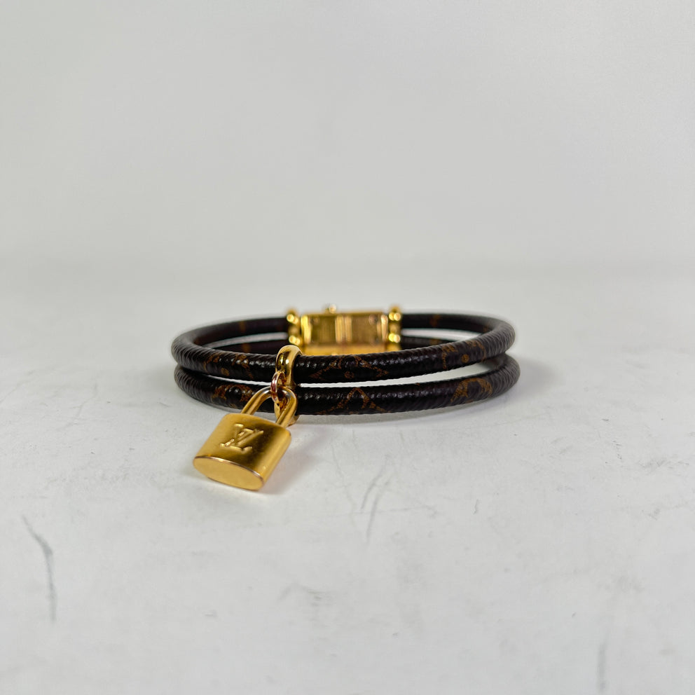 Louis Vuitton 'Keep It Twice' Monogram Bracelet