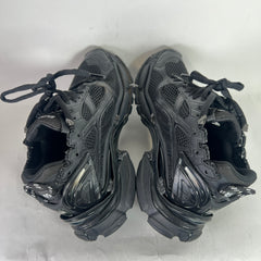 Balenciaga Matte Black Mesh Runners