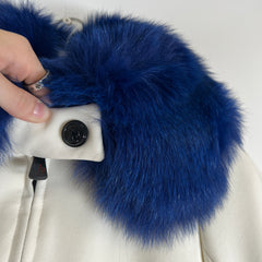 Moncler Ecrins Fur Down Jacket Size 0