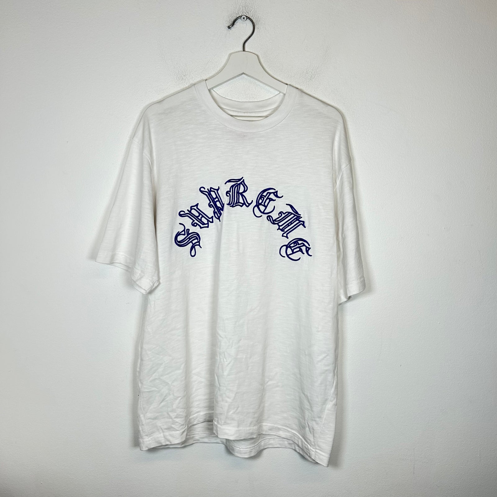 Supreme White Old English T-Shirt Size L