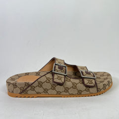 Gucci GG Canvas Sandals