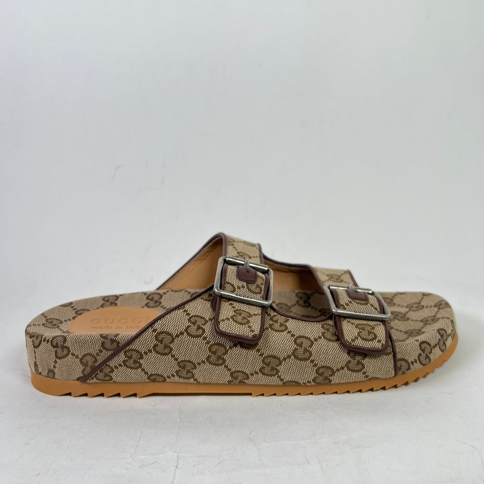 Gucci GG Canvas Sandals