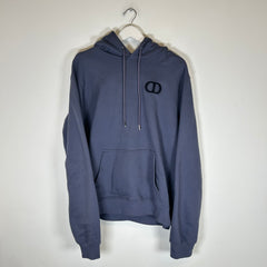Dior Navy Icon CD Logo Hoodie Size XL