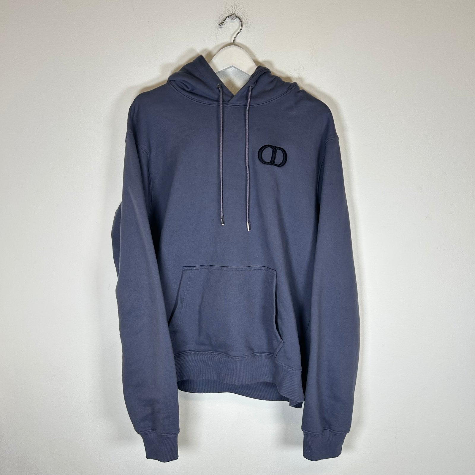 Dior Navy Icon CD Logo Hoodie Size XL