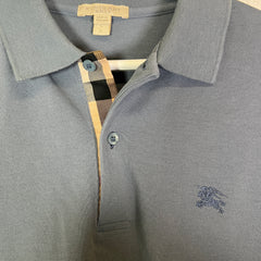 Burberry Brit Grey Check Polo Shirt