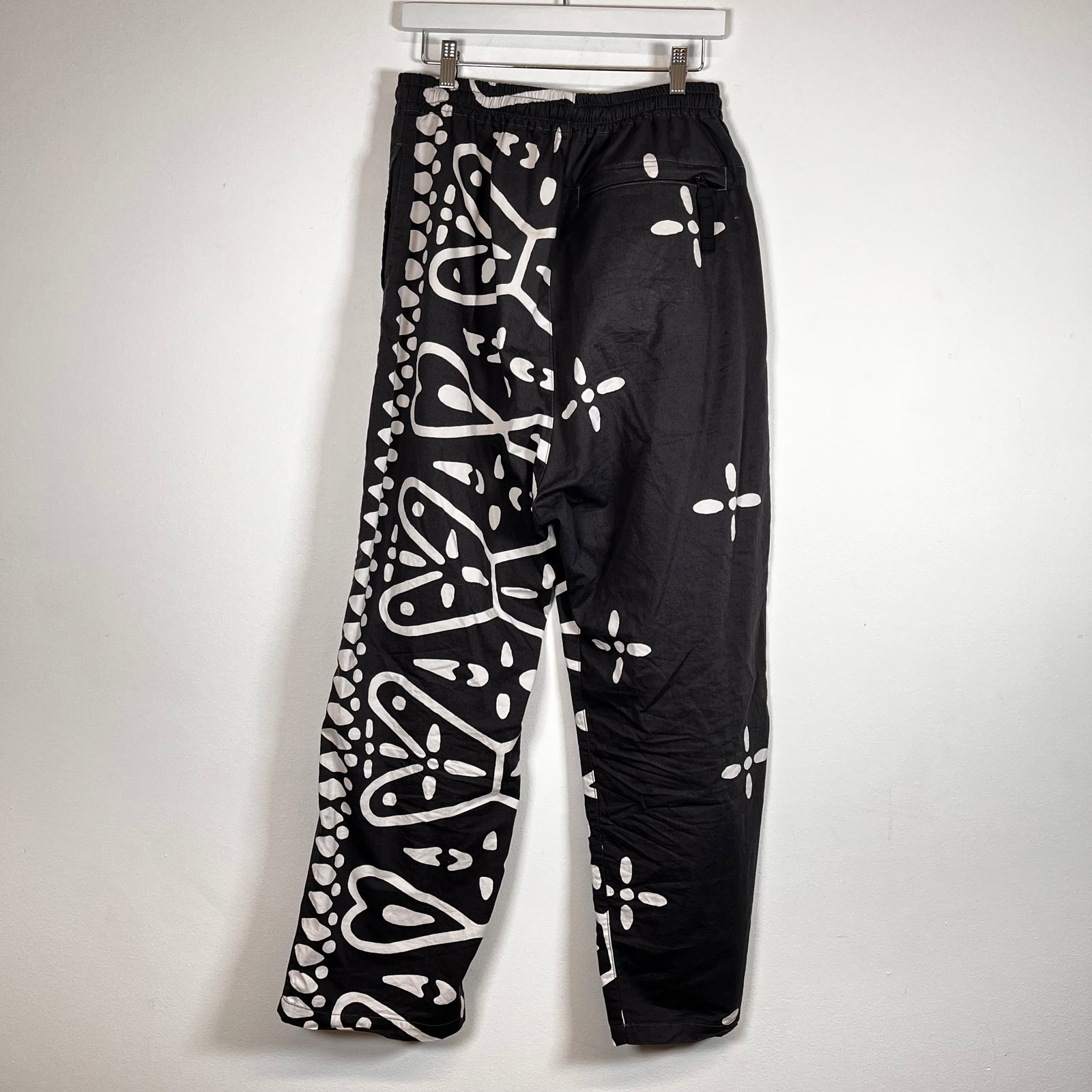 Kapital Navy Humongo Paisley Pants Size XL