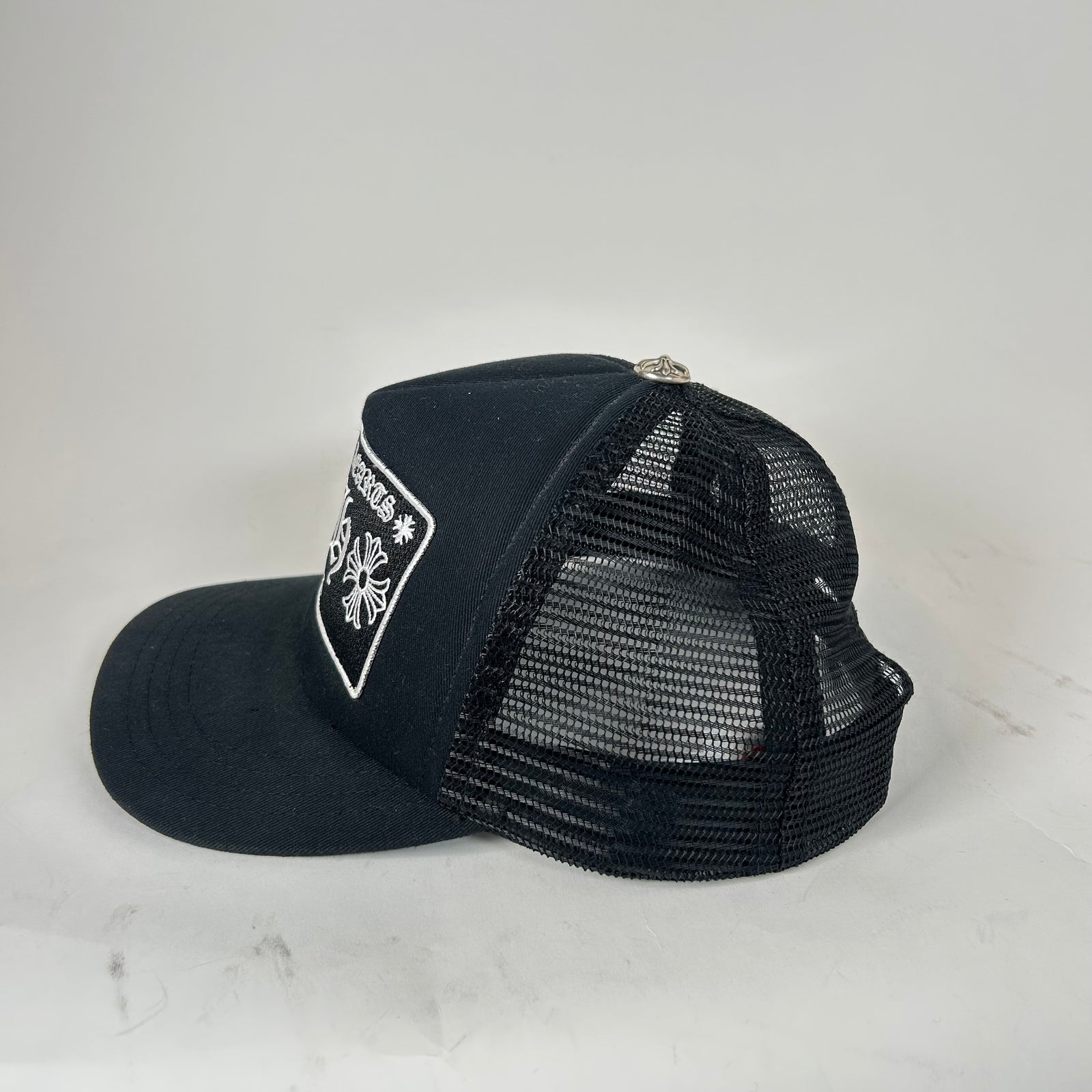 Chrome Hearts Black CH NYC Exclusive Trucker Hat