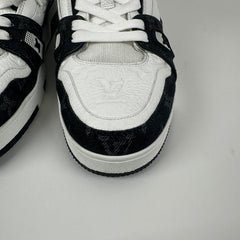 Louis Vuitton Monogram Denim Trainers Size 6LV