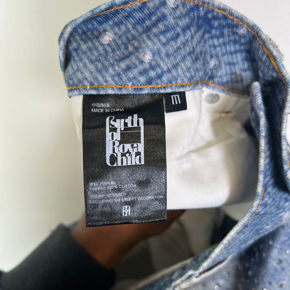 Birth of Royal Child 20K Diamond Denim Jeans