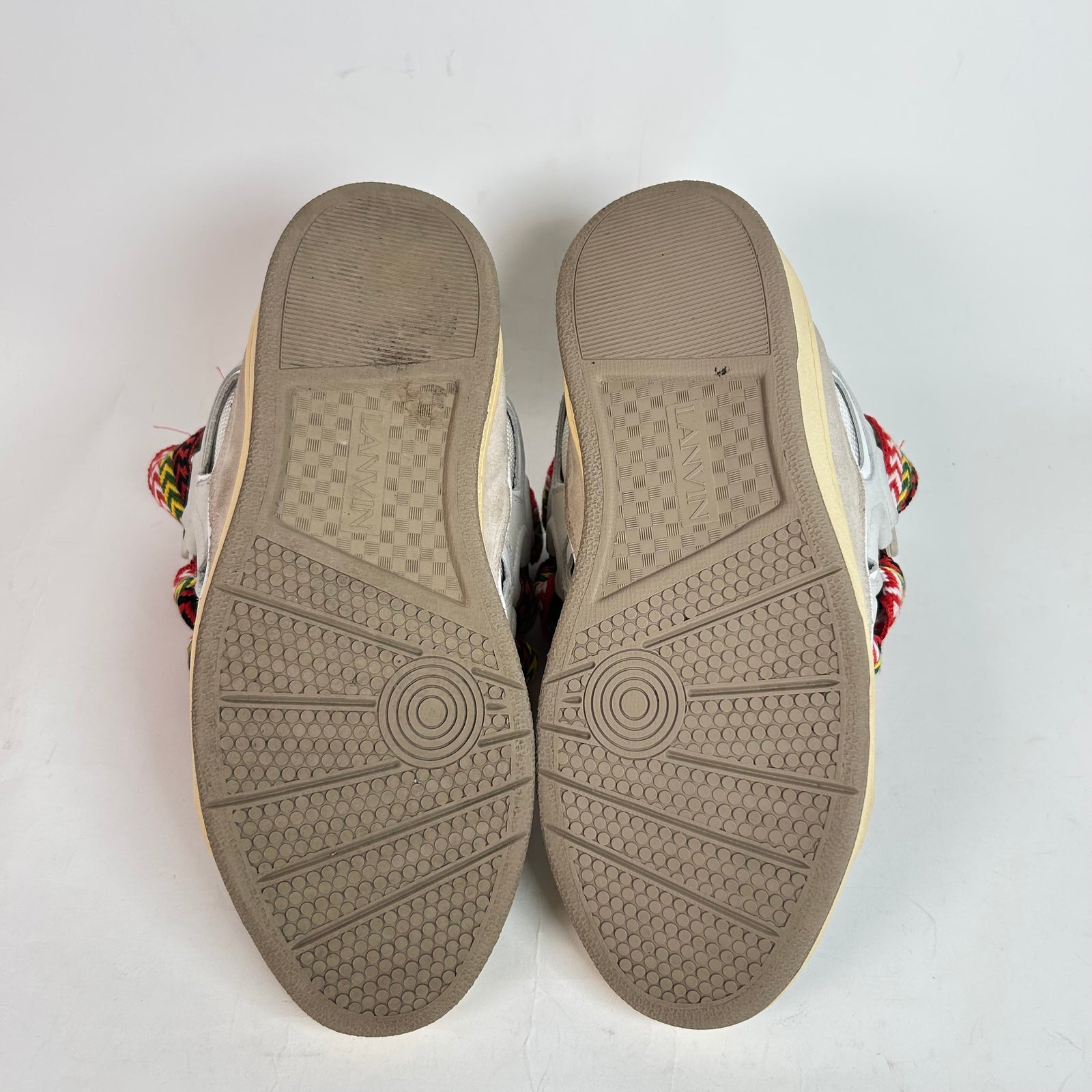 Lanvin White OG Curb Sneaker