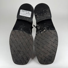Balenciaga Rim BB Icon Leather Ankle Boots Size 43