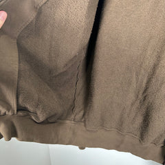 Rick Owens DRKSHDW Brown Mountain Zip-Up Hoodies Size M