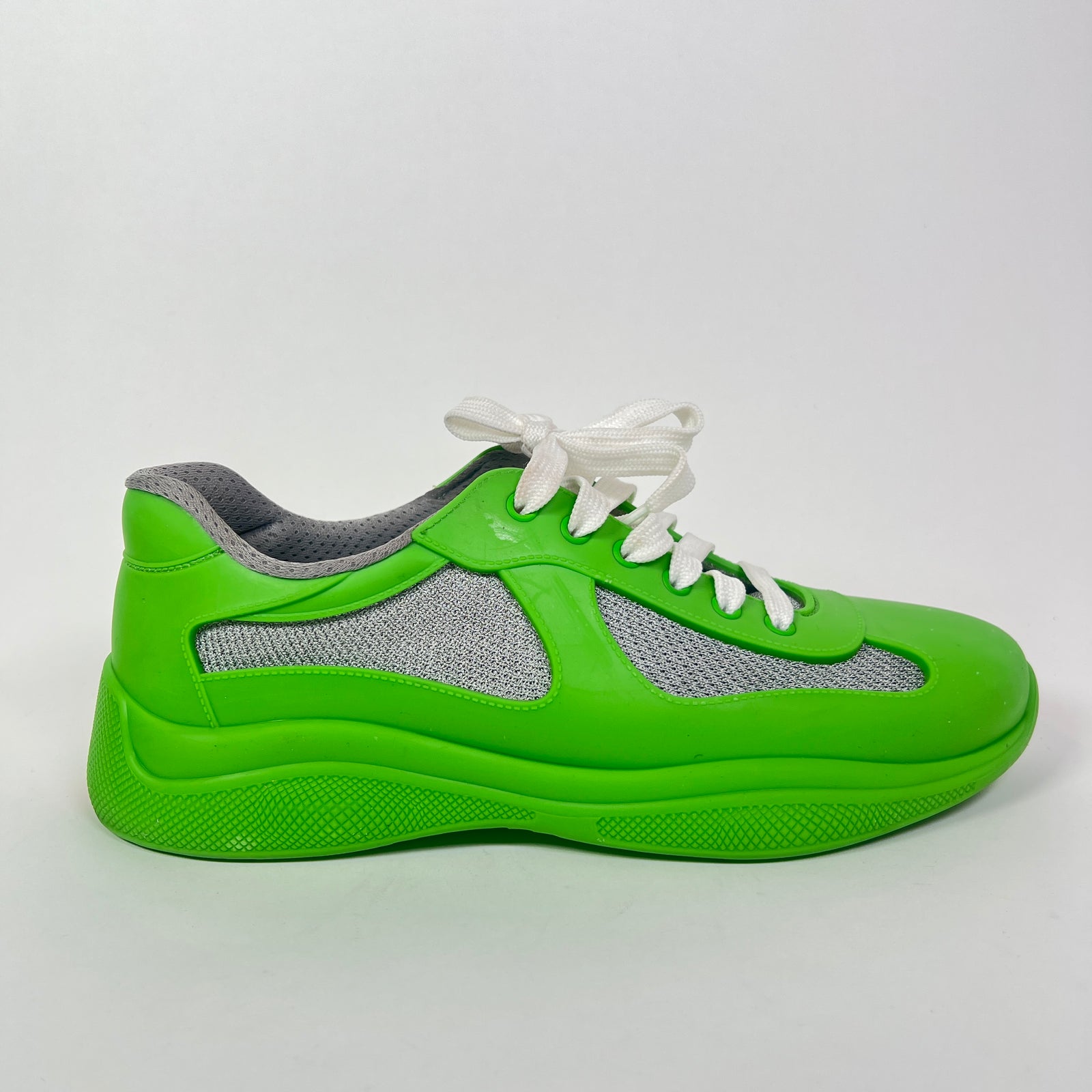 Prada Lime Green Rubber America Cups