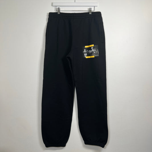 Off-White Caravaggion Black Sweats Pants Size L