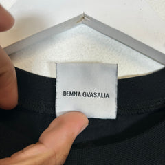Vetements Black Tee Size M
