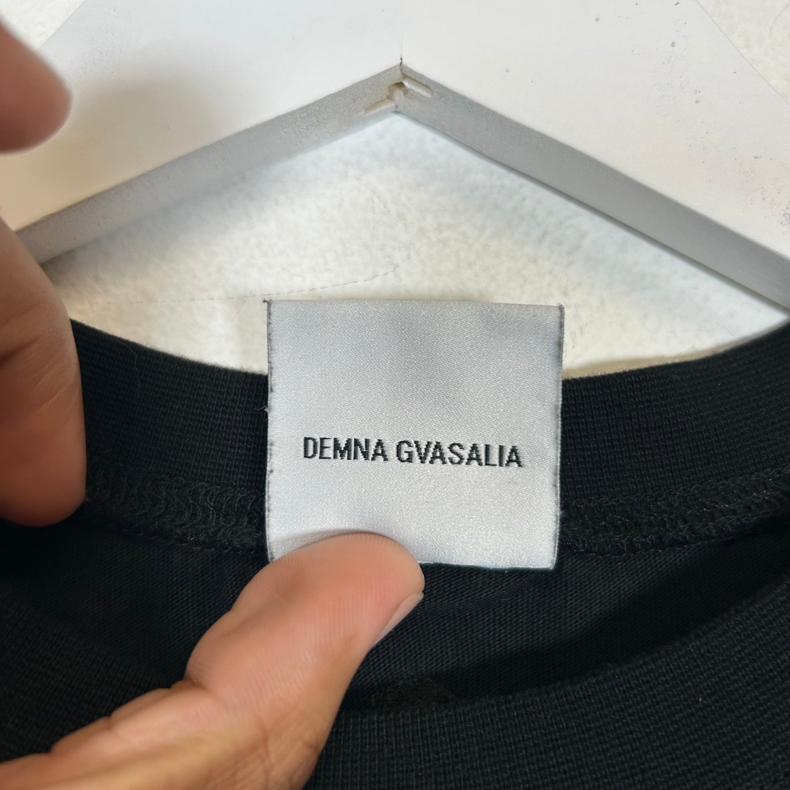 Vetements Black Tee Size M