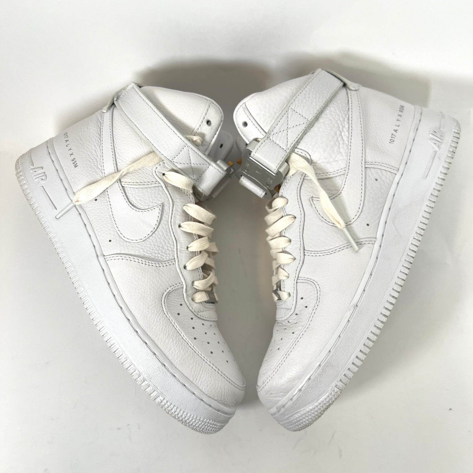 Alyx x Nike White Air Force 1 High Size 10