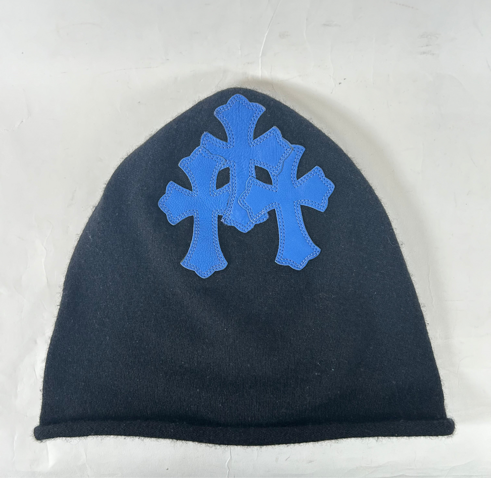 Chrome Hearts Cashmere Triple Cross Beanie