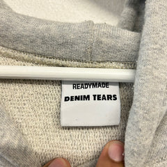 Denim Tears x Readymade Grey Wreath Hoodie Size XL