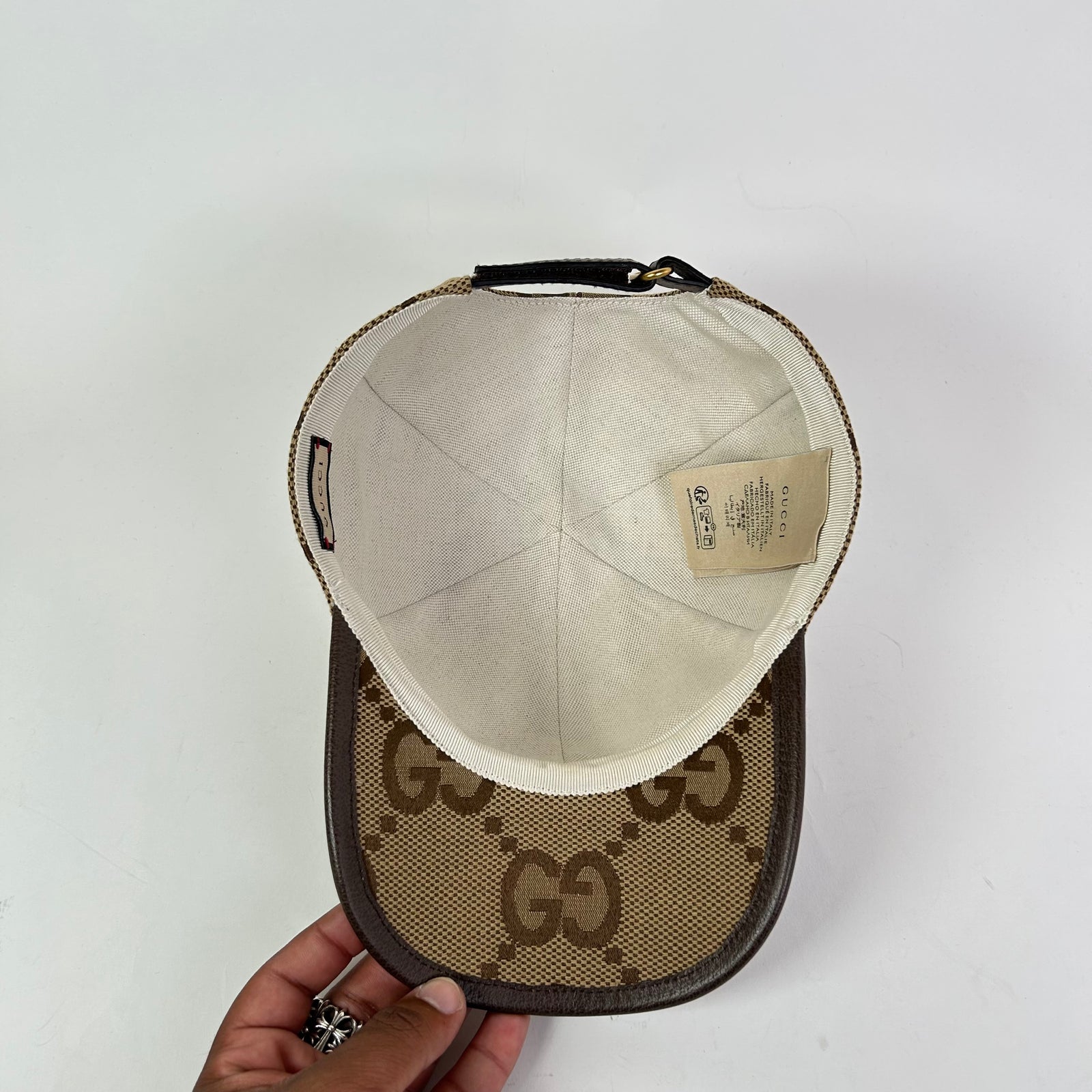 Gucci Jumbo GG Canvas Hat