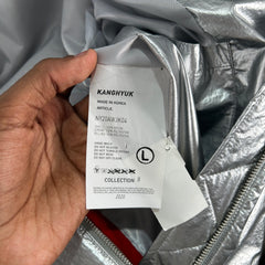 Khanghyuk Metallic Moto Jacket Size L