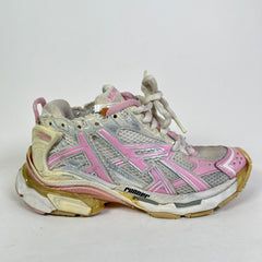 Balenciaga Pink/White Mesh Runner