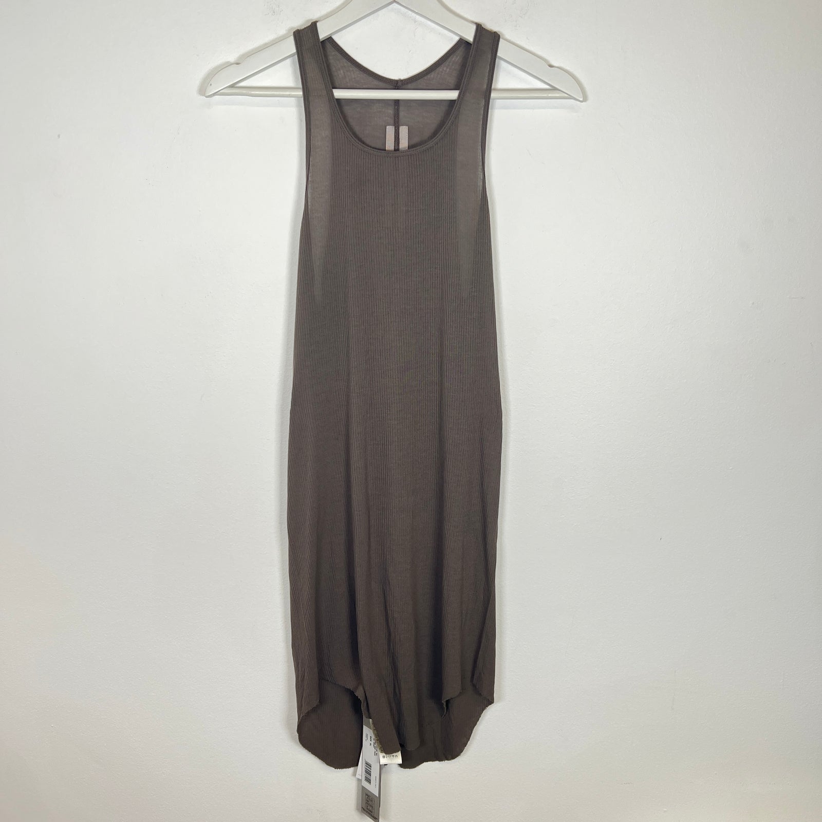 Rick Owens Lido 2024 Ribbed Dick Flap Tank Size XL