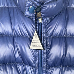 Moncler Acorus Blue Down Jacker Size 2