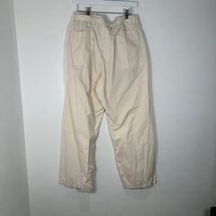Lemaire Cream Adjustable Lounge Pants Size 48