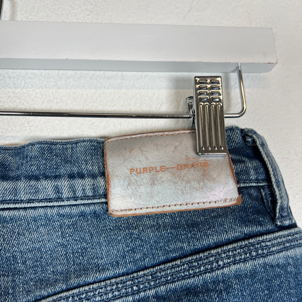 Purple Brand Blue Distressed Jeans Size 31