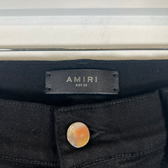 Amiri MX1 Black On Black Jeans Size 33