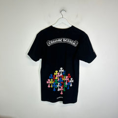 Chrome Hearts Black Multi Color Cemetery Cross T-Shirt Size L