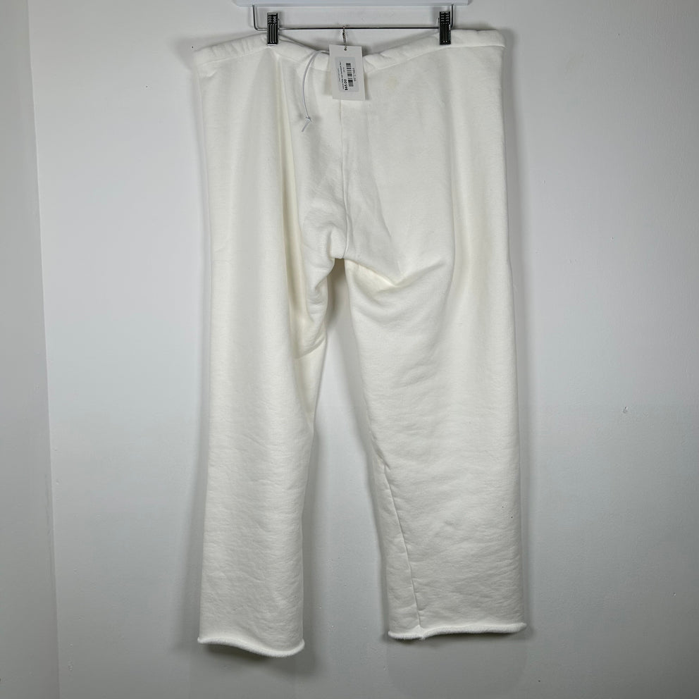Vultures White Logo Sweatpants Size 1