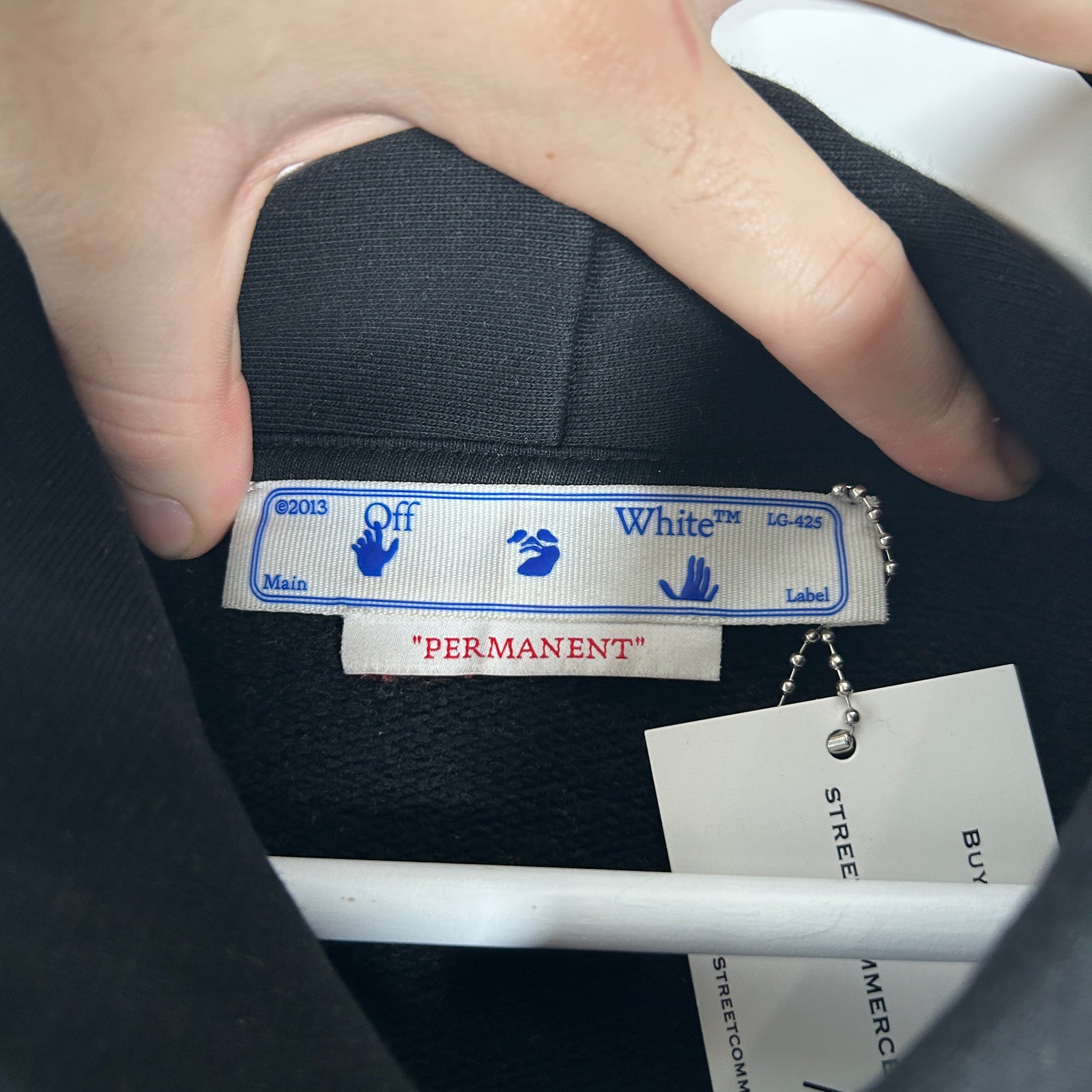 Off-White Caravaggio Graphic Hoodie Size XXL