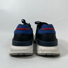 Burberry Blue Ramsey Low Top Size 10