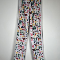Palm Angels All-Over Letter Track Pants Size S