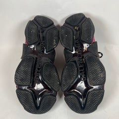 Balenciaga Black/Pink Triple S Sneaker Size 38