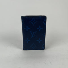 Louis Vuitton Monogram Blue Pocket Organizer